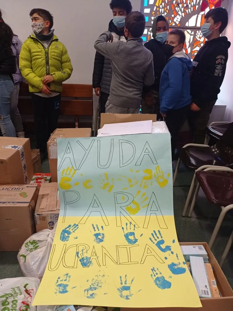 Alumnos de sexto de Primaria del colegio Gran Capitán, que han participado en esta iniciativa solidaria