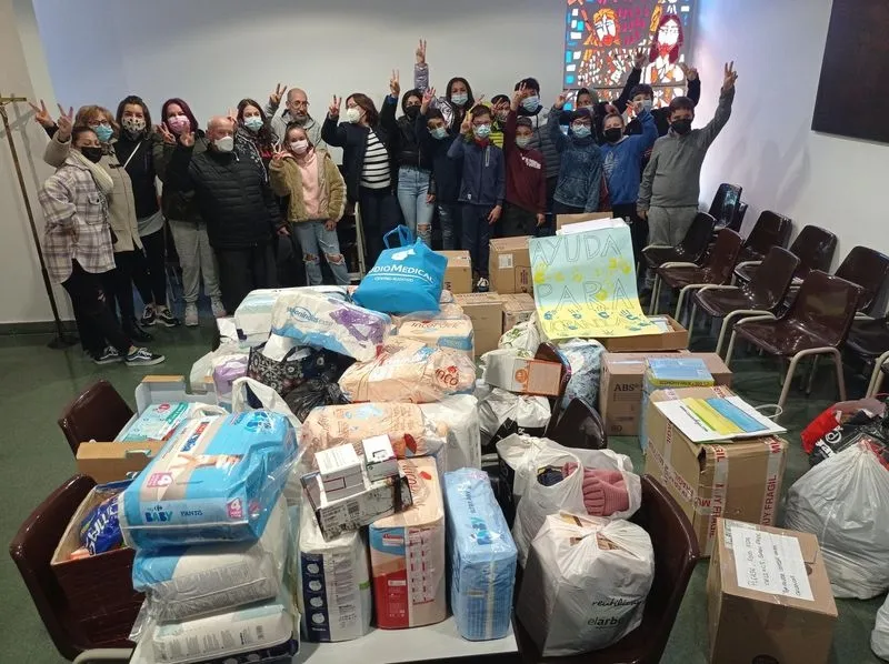 Alumnos de sexto de Primaria del colegio Gran Capitán, que han participado en esta iniciativa solidaria