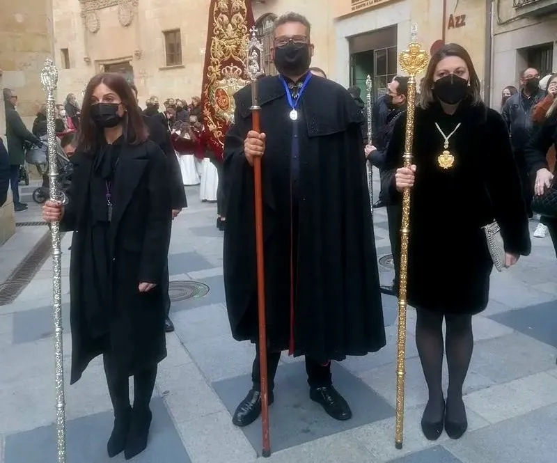 Vía crucis de Jesús Despojado por el décimo aniversario de la bendición de la imagen del Cristo. Foto @HDespojado