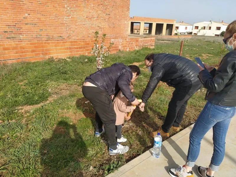 Plantación del Bosque de Niños en Doñinos de Salamanca