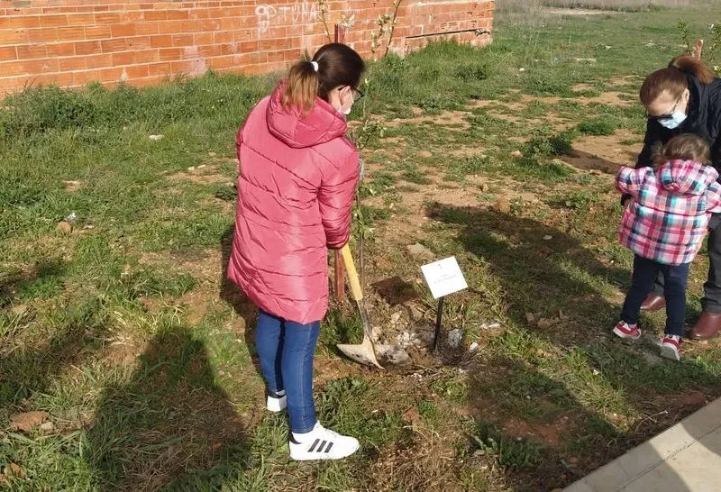 Plantación del Bosque de Niños en Doñinos de Salamanca