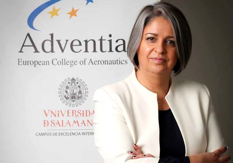 La empresaria salmantina Elena Borrego, nueva presidenta del Consejo de Administración de la Escuela de Pilotos Adventia