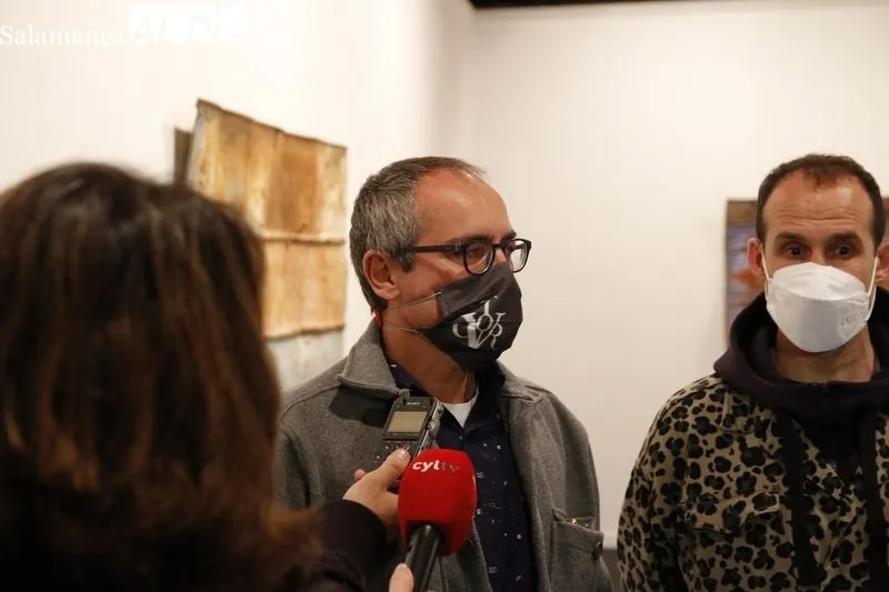 Exposición de `Poemario Neokinki’, de Álvaro Perote, en la Hospedería Fonseca. Foto de David Sañudo