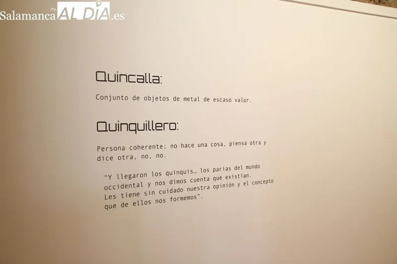 Exposición de `Poemario Neokinki’, de Álvaro Perote, en la Hospedería Fonseca. Foto de David Sañudo