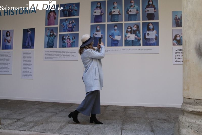 Exposición 'Arte salmantino en tiempos de pandemia', en La Salina. Foto de David Sañudo
