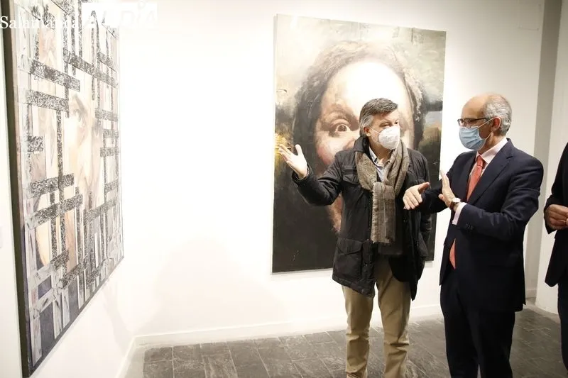 Exposición 'Arte salmantino en tiempos de pandemia', en La Salina. Foto de David Sañudo
