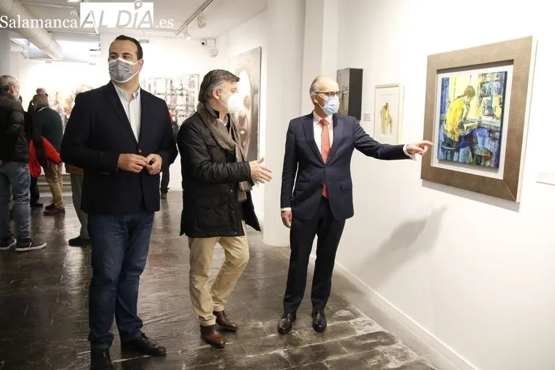 Exposición 'Arte salmantino en tiempos de pandemia', en La Salina. Foto de David Sañudo