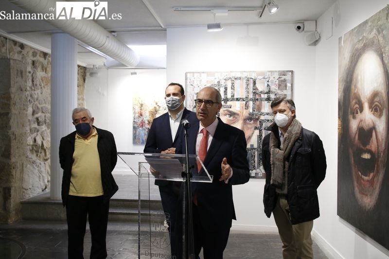 Exposición 'Arte salmantino en tiempos de pandemia', en La Salina. Foto de David Sañudo