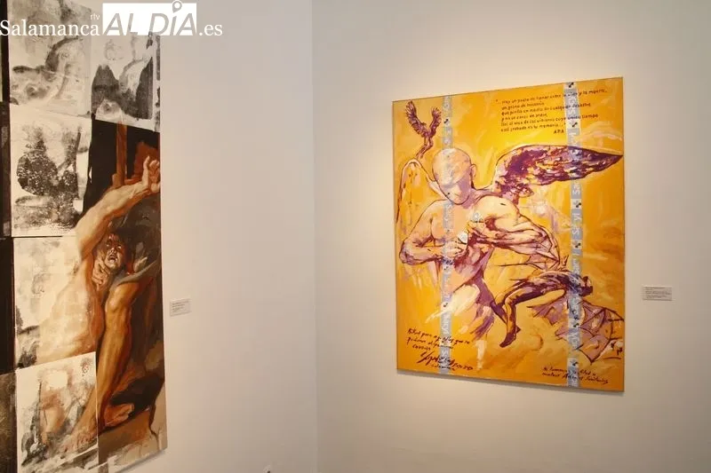 Exposición 'Arte salmantino en tiempos de pandemia', en La Salina. Foto de David Sañudo