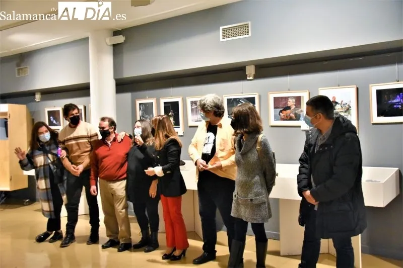 Inauguración de la muestra sobre la música salmantina en la Biblioteca Torrente Ballester - Charo Alonso