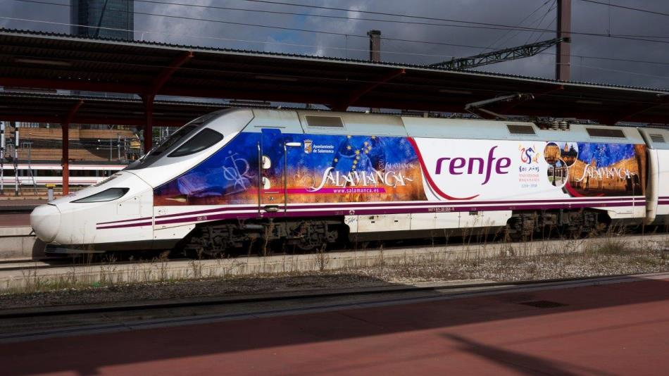 Salamanca recupera otro Alvia para sus conexiones ferroviarias con Madrid