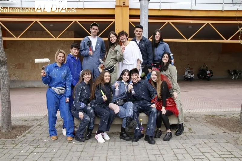 Fiesta de la Facultad de Economía y Empresa de la Universidad de Salamanca en el Campus Unamuno. Foto de David Sañudo