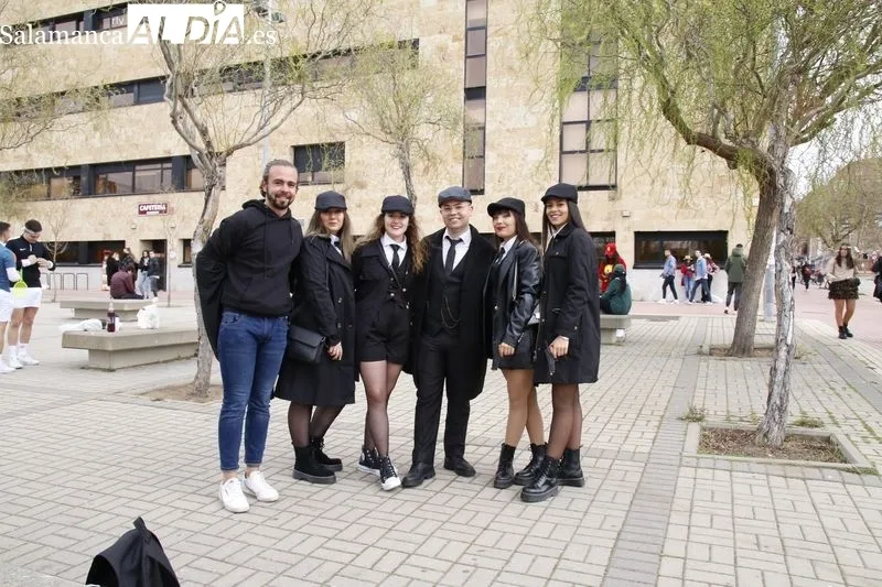 Fiesta de la Facultad de Economía y Empresa de la Universidad de Salamanca en el Campus Unamuno. Foto de David Sañudo