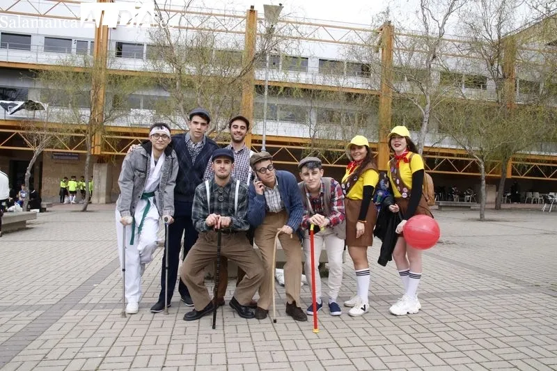 Fiesta de la Facultad de Economía y Empresa de la Universidad de Salamanca en el Campus Unamuno. Foto de David Sañudo