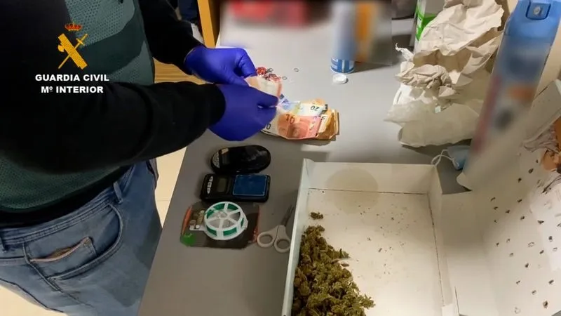 Operación de la Guardia Civil, que ha desarticulado un grupo criminal dedicado al tráfico de drogas al menudeo en las provincias de Salamanca, Zamora y Toledo