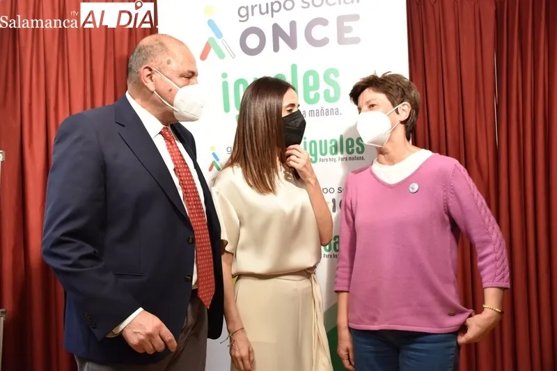 Presentación de Esther Pérez como nueva Directora de la ONCE en Salamanca. Fotos: Vanesa Martins