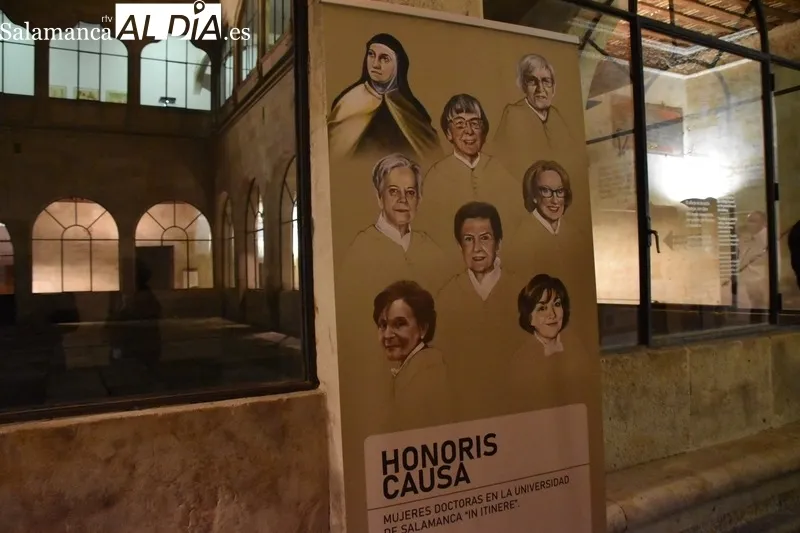 Exposición 'Honoris Causa: Mujeres doctoras en la Universidad de Salamanca'. Fotos: Vanesa Martins