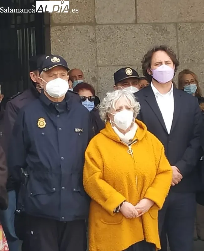 Foto 4 - B&eacute;jar condena la invasi&oacute;n y muestra su solidaridad con el pueblo ucraniano