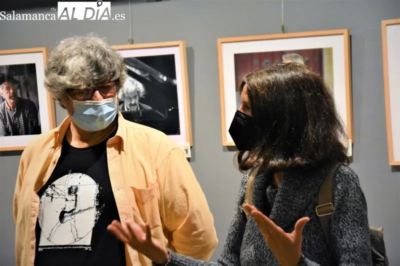 Inauguración de la muestra sobre la música salmantina en la Biblioteca Torrente Ballester - Charo Alonso
