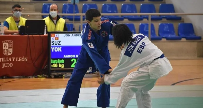 Salmantinos en el Campeonato de Castilla y León de Judo para infantiles y cadetes