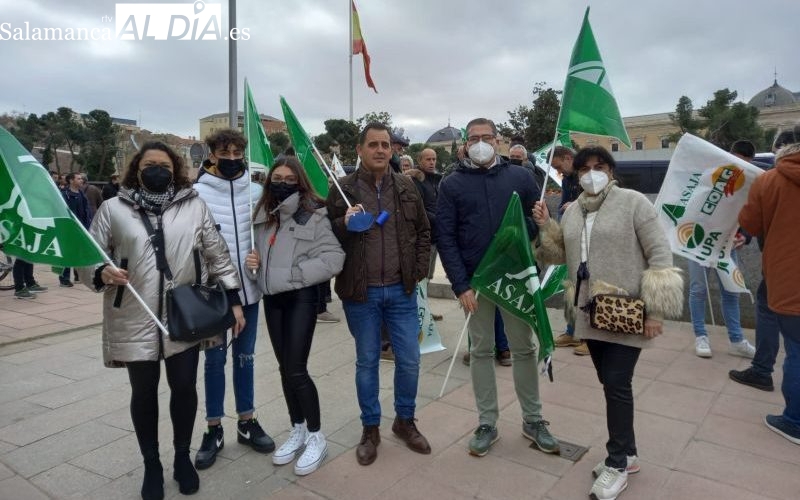 Las Arribes está miuy presente en la manifestación en Madrid en defensa del medio rural 