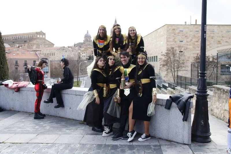 Fiestas de Enfermería y Fisioterapia en Salamanca. Foto de David Sañudo