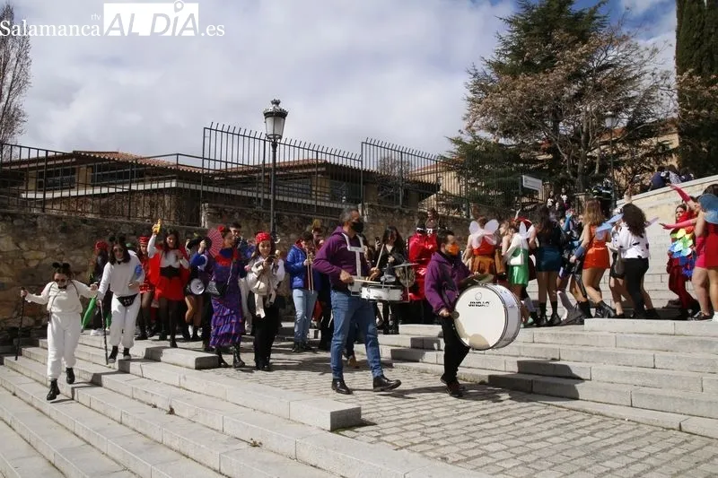 Fiestas de Enfermería y Fisioterapia en Salamanca. Foto de David Sañudo