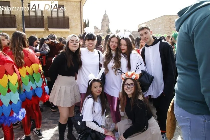 Fiestas de Enfermería y Fisioterapia en Salamanca. Foto de David Sañudo
