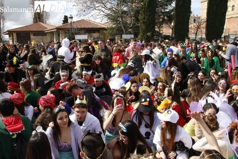 Fiestas de Enfermería y Fisioterapia en Salamanca. Foto de David Sañudo