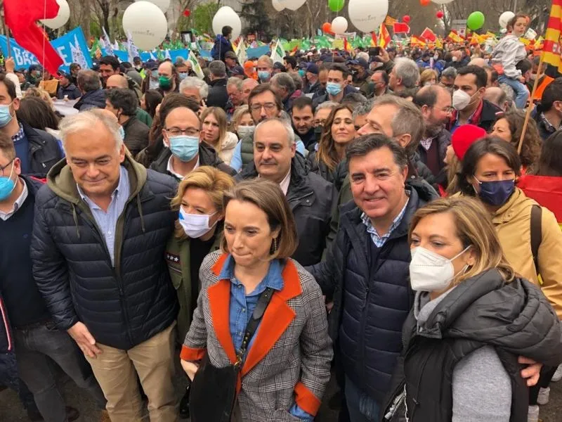 Foto 2 - Profesionales del campo de Salamanca ya marchan en Madrid en el "20Mrural"