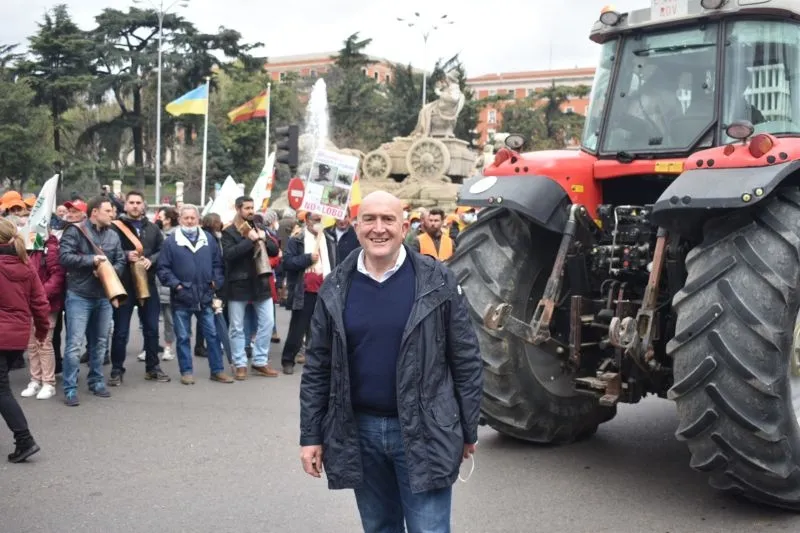 Foto 7 - Profesionales del campo de Salamanca ya marchan en Madrid en el "20Mrural"