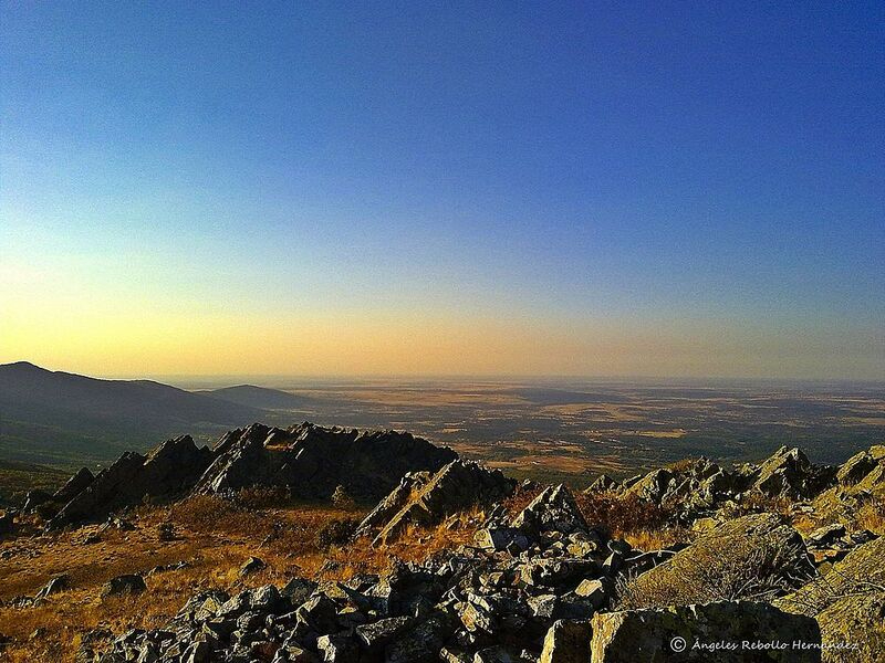 Vista desde el Pico Cervero. Foto: Ángeles Rebollo