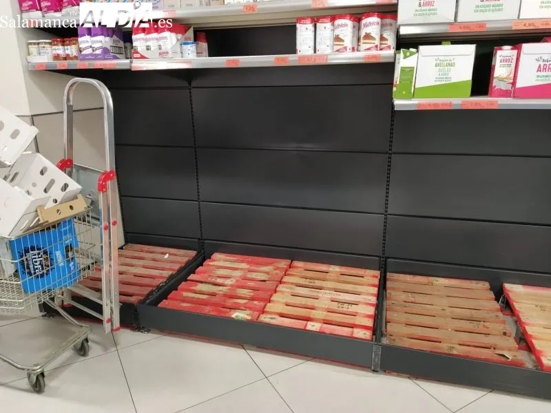 Foto 2 - Los supermercados ya avisan a los consumidores de problemas de suministro con algunos productos 