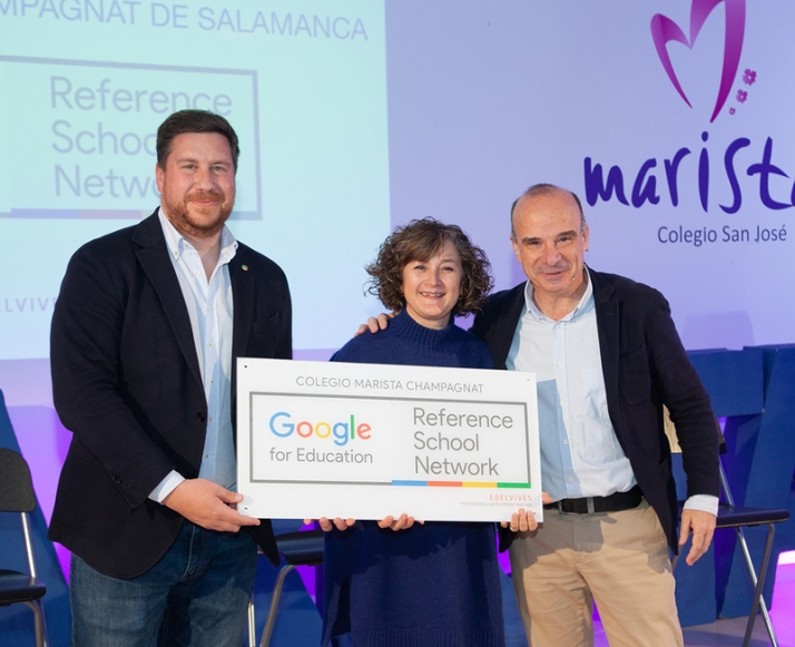 El colegio Marista Champagnat es Google Reference Network