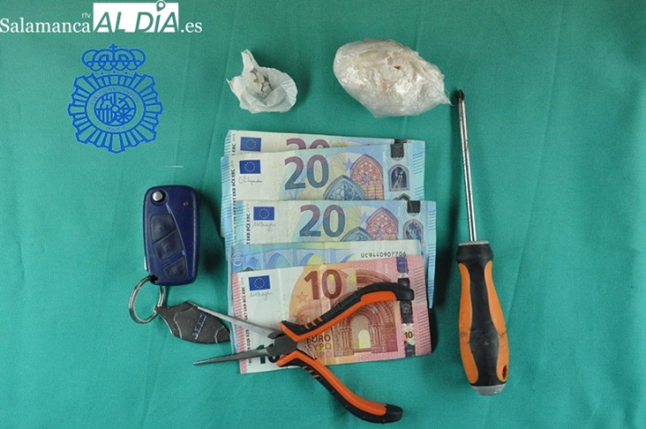 Dos detenidos en Béjar por tenencia de cocaína