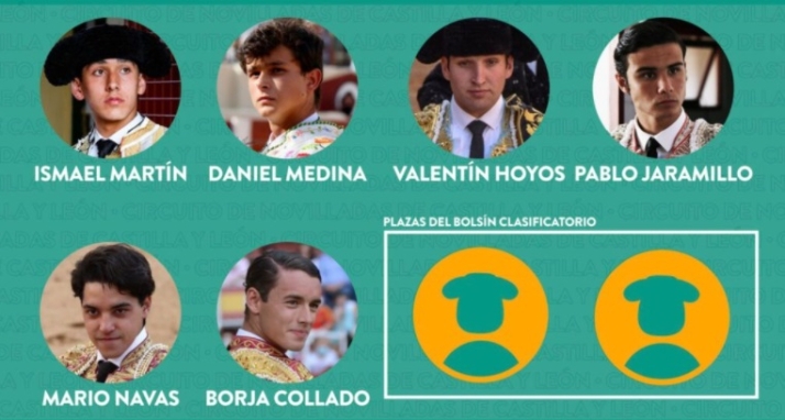 Nombres salmantinos entre los novilleros que entran directamente en el Circuito de Castilla y León 