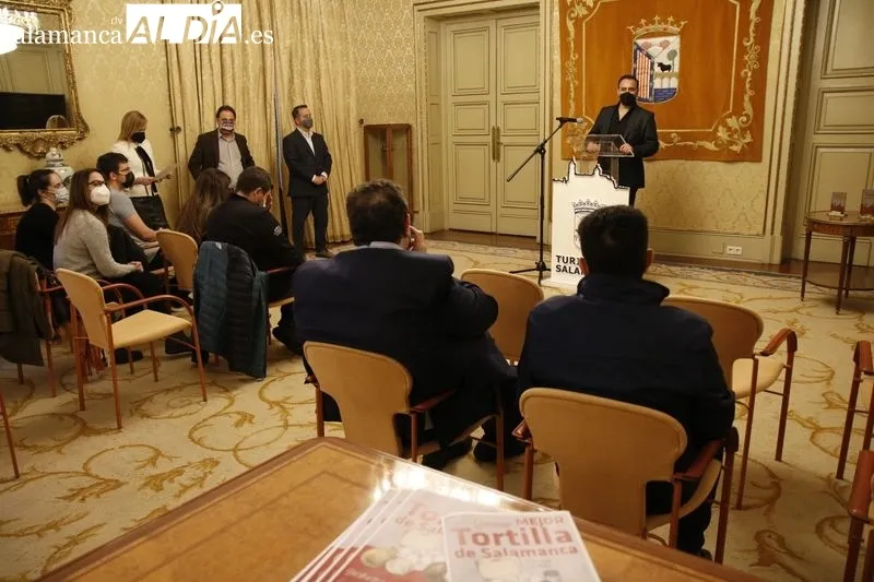 Entregado de los premios del I Concurso de tortillas de Salamanca y Provincia 2022. Foto de David Sañudo