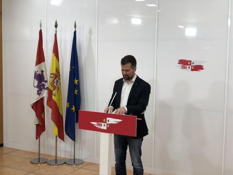 Luis Tudanca, secretario general del PSOE en Castilla y Léon | EP