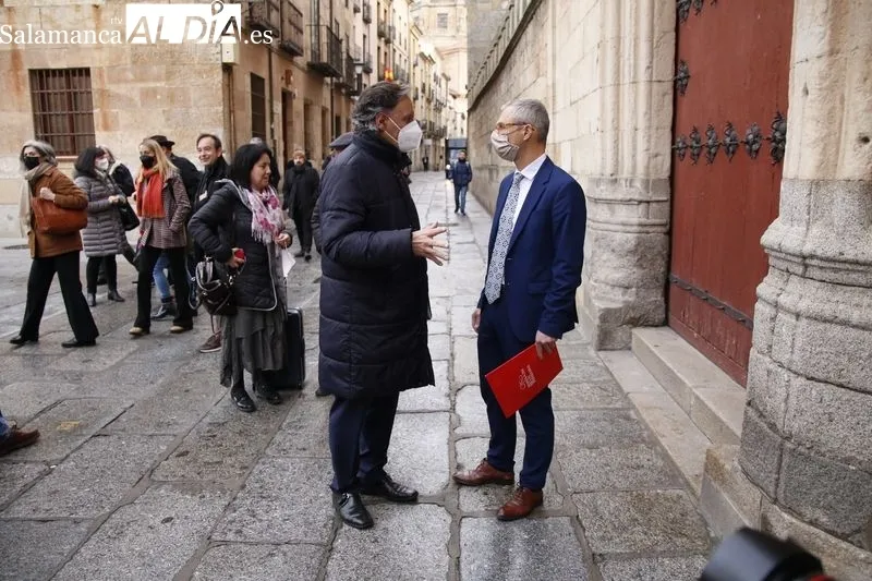Seminario ‘La Gestión de las Ciudades Patrimonio. Resiliencia y sostenibilidad’, en la Universidad de Salamanca. Foto de David Sañudo