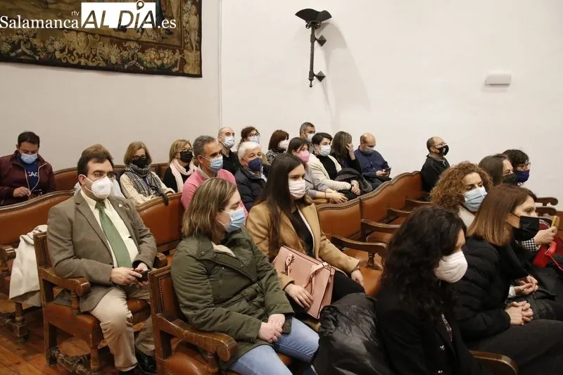 Seminario ‘La Gestión de las Ciudades Patrimonio. Resiliencia y sostenibilidad’, en la Universidad de Salamanca. Foto de David Sañudo