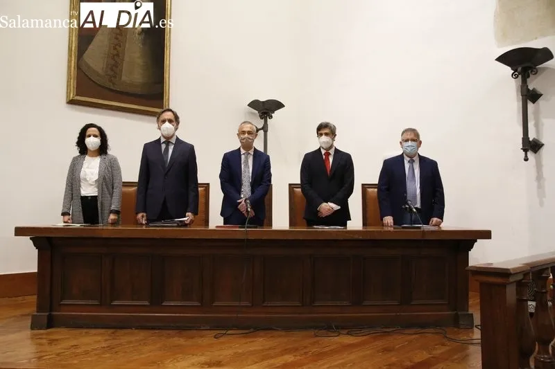 Seminario ‘La Gestión de las Ciudades Patrimonio. Resiliencia y sostenibilidad’, en la Universidad de Salamanca. Foto de David Sañudo