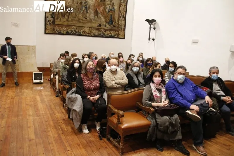 Seminario ‘La Gestión de las Ciudades Patrimonio. Resiliencia y sostenibilidad’, en la Universidad de Salamanca. Foto de David Sañudo