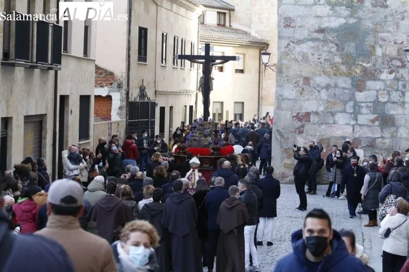 Via crucis de la Junta de Semana Santa en Salamanca - Fotos: David Sañudo