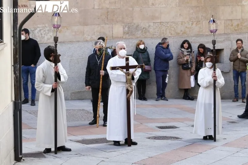 Via crucis de la Junta de Semana Santa en Salamanca - Fotos: David Sañudo