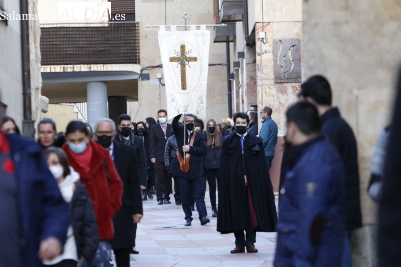 Via crucis de la Junta de Semana Santa en Salamanca - Fotos: David Sañudo