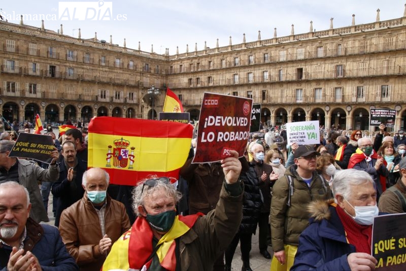 Vox clama en Salamanca: Exigimos un cambio en las políticas que expulsan la industria, vacían el campo y encarecen los servicios