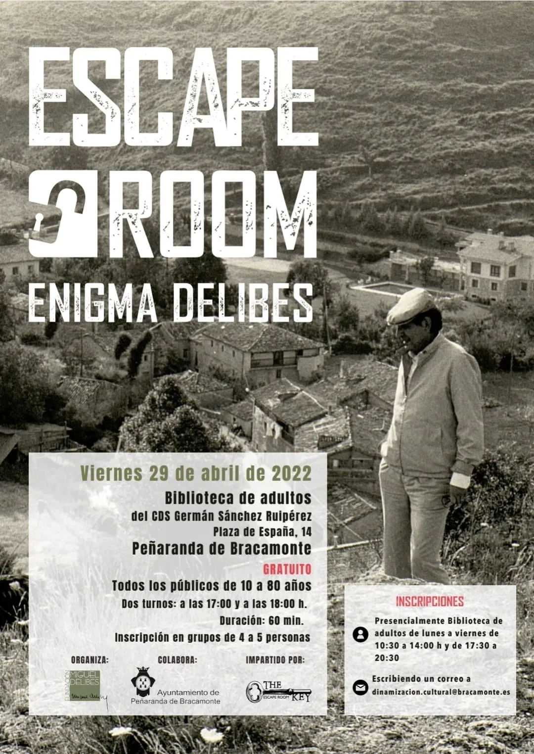 Foto 3 - Charlas, exposici&oacute;n o un Escape Room protagonizan la semana del libro y el mes de Miguel Delibes en la Biblioteca 