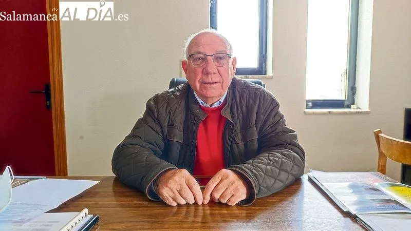 Ventura Jiménez, alcalde de Masueco de la Ribera / M. C.