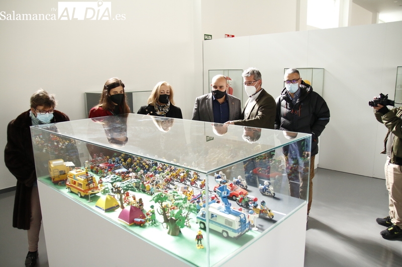 La I Feria del Click de Playmobil, en la nueva nave multiusos de Villares de la Reina. Fotos: David Sañudo