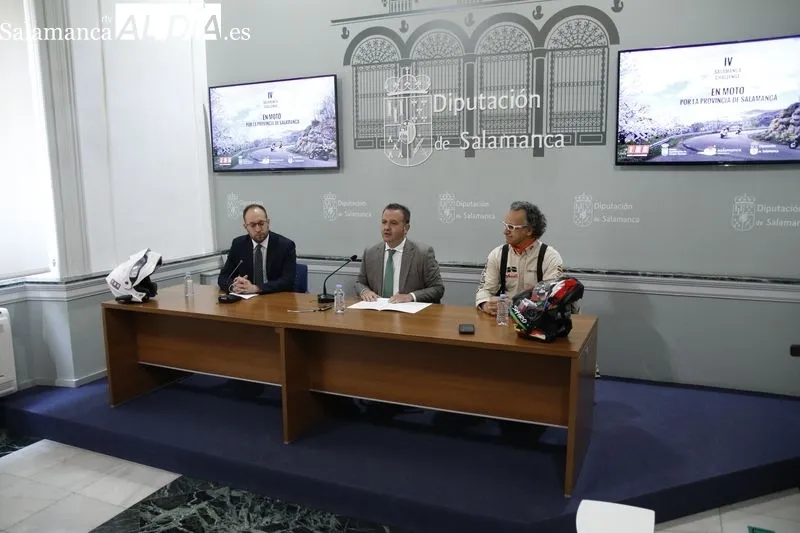 Presentación en la Diputación de Salamanca de la nueva edición de la “Salamanca Challenge”. Foto de David Sañudo